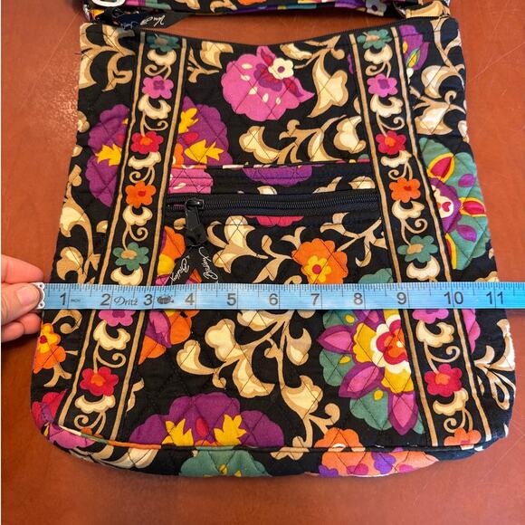 Vera Bradley Hipster Crossbody Bag Suzani Floral Retired 2011 EUC - Picture 2 of 7